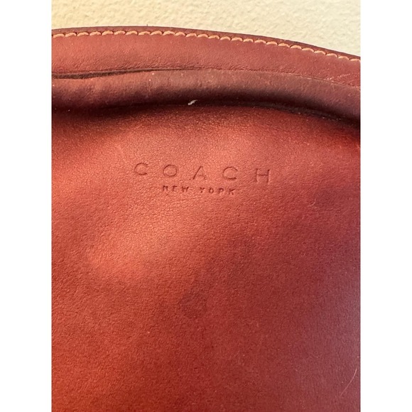 Vintage Burgundy Coach Bellini 9139 Shoulder Bag - Picture 4 of 11